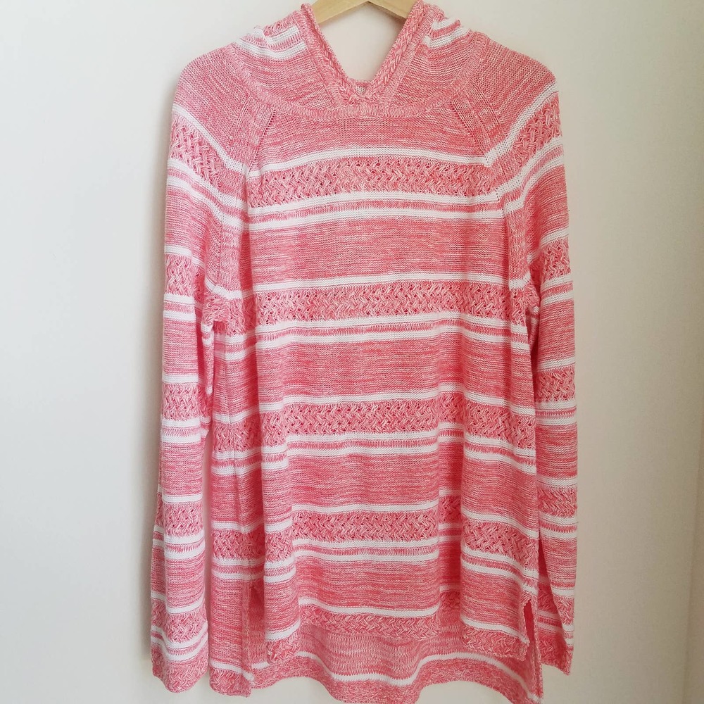 TOMMY BAHAMA Anacapa Marled Stripe Hoodie NWT - Picture 5 of 11